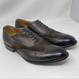 Wall + Water Medallion Oxfords dark brown never used